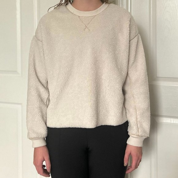 American Eagle Sherpa Sweatshirt - Picture 1 of 5